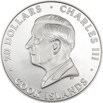 Pièce de monnaie en Argent 20 Dollars g 93.3 (3 oz) Millésime 2025 360 View NEW YORK