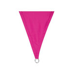 Perel Voile d'ombrage  hydrofuge  5 x 5 x 5 m  160 g/m²  polyester  triangulaire  fuchsia
