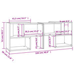 vidaXL Meuble TV Chêne sonoma 104x30x52 cm Bois d'ingénierie