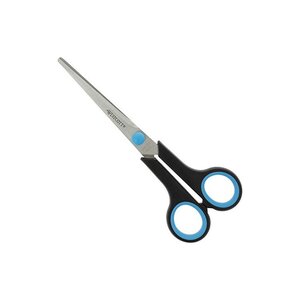 WESTCOTT Ciseaux Easy Grip  longueur: 175 mm  bleu/noir