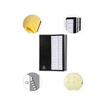 Trieur à onglets 26 compartiments Alphanumériques 25 x 33 Noir EXACOMPTA