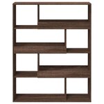 vidaXL Bibliothèque chêne marron 100x33x125 5 cm bois d'ingénierie