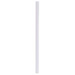vidaXL Film pour fenêtre dépoli blanc 60x500 cm PVC