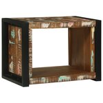 vidaXL Cube mural 55x35x40 cm Bois récup'