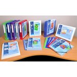 Classeur 2 Anneaux 30mm Polypropylène Chromaline 10/10e Krea Cover - A4 Maxi - Couleurs Assorties - X 12 - Exacompta