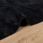 vidaXL Tapis OVIEDO à poils courts noir 120x170 cm