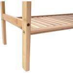 Banc en bambou avec coussin fabric