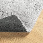 vidaXL Tapis HUARTE à poils courts doux et lavable gris 60x110 cm