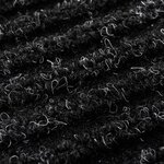 vidaXL Paillasson Noir 117x220 cm PVC