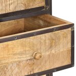 vidaXL Buffet 140x40x80 cm bois d'acacia solide