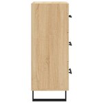 vidaXL Buffet Chêne sonoma 34 5x34x90 cm Bois d'ingénierie