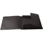Chemise à élastiques  PP  A4  noir translucide HERMA