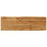 vidaXL Banc avec bord vivant 105 cm bois d'acacia massif