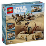 LEGO 75396 L'Esquif du Désert et la Fosse du Sarlacc - Jeu Star Wars Épique