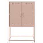 vidaXL Meuble TV blanc 100 5x39x60 5 cm acier