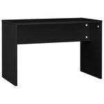 vidaXL Ensemble de coiffeuse avec LED Noir Bois d'ingénierie