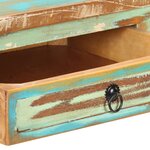 vidaXL Table console 120x40x75 cm Bois solide de récupération