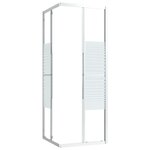 vidaXL Cabine de douche ESG 70x70x180 cm