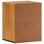vidaXL Armoire de salle de bain murale 38x33x48cm bois massif d'acacia
