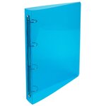 Classeur 4 Anneaux 30 Mm Polypropylène Crystal - A4 Maxi - Couleurs Assorties - X 20 - Exacompta