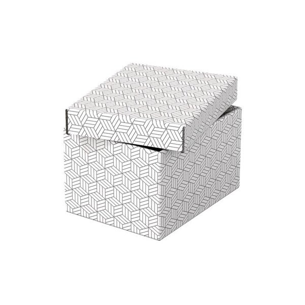 Set de 3 boîtes de rangement & cadeau 200 x255 x150 mm  blanc esselte