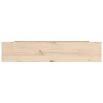 vidaXL Tiroirs de lit 4 Pièces Bois de pin massif