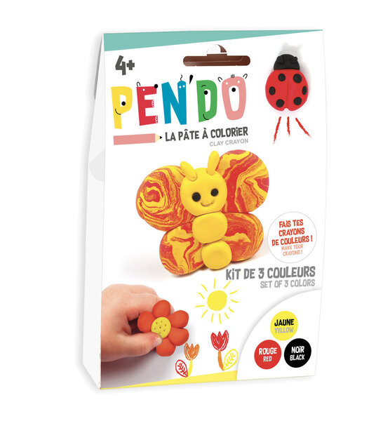 Pen'Do Boite De 3 Couleurs Nature