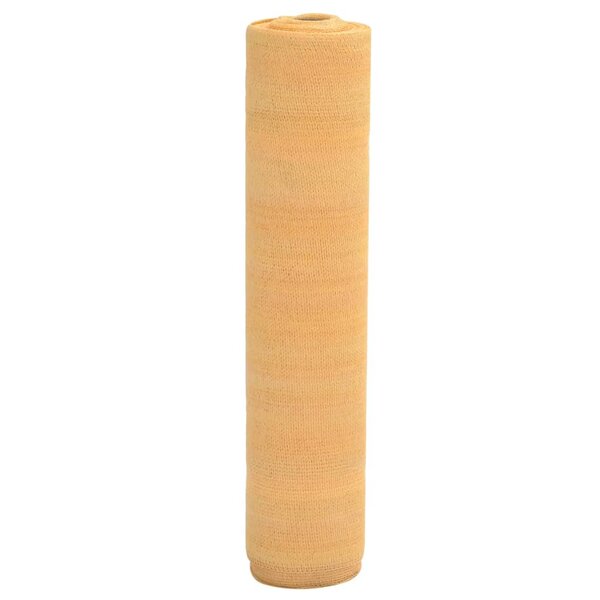vidaXL Filet brise-vue sable 1 8x50 m PEHD 75 g/m²