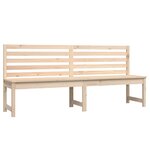 vidaXL Banc de jardin 201 5 cm bois massif de pin