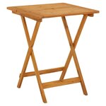 vidaXL Ensemble de bistro 3 Pièces blanc crème tissu et bois massif
