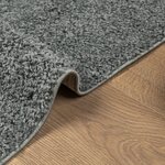 vidaXL Tapis shaggy PAMPLONA poils longs moderne vert 80x200 cm