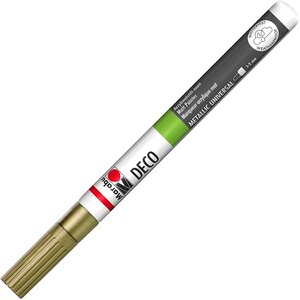 Marqueur acrylique 'deco painter matt' pte ogive 1-2mm or marabu