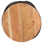 vidaXL Table d'appoint 40x40x52 cm Bois d'acacia massif