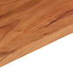 vidaXL Dessus de table 70x20x2 5 cm rectangulaire bois massif d'acacia