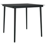 vidaXL Ensemble de salle à manger de jardin 3 pièces en rattan poly gris