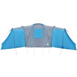 vidaXL Tente familiale à dôme 12 personnes bleu imperméable