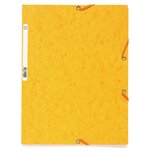 Chemise 3 Rabats À Élastiques Carte Lustrée 400g/m2 - A4 - Couleurs Assorties - X 50 - Exacompta