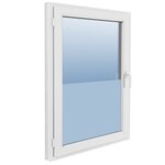 vidaXL Film autoadhésif d'intimité pour fenêtre verre laiteux 0 9x5 m