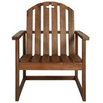 Salon de jardin meuble d'extérieur ensemble de mobilier 4 pièces bois d'acacia solide 02_0016221