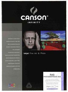 INFINITY Papier photo 'Rag Photographique Duo', A4 CANSON