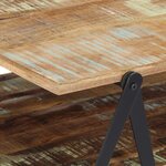 vidaXL Table basse 115x60x40 cm Bois de récupération massif