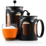 KENYA - Cafetière à piston BODUM   8 tasses  1.0 l