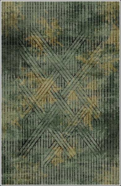 Tapis de salon FISUN 300 x 400 cm - Vert
