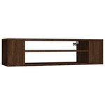 vidaXL Armoire TV suspendue Chêne marron 100x30x26 5cm Bois Ingénierie