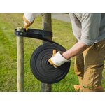 Nature Attache d'arbre à clou 4 cm x 15 m Noir