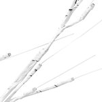 vidaXL Sapin de Noël 200 LED bleu Saule 2 2 m Int/Ext