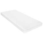 vidaXL Matelas 120 x 200 cm 7 zones Mousse PU 10 cm H2 H3