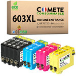 10 Cartouche 603XL Epson Compatibles Comete, Entreprise Française