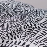 Parure de lit240 x 200 cm -Noir et Blanc