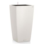 LECHUZA Jardinière Cubico Color 30 ALL-IN-ONE blanc 13130